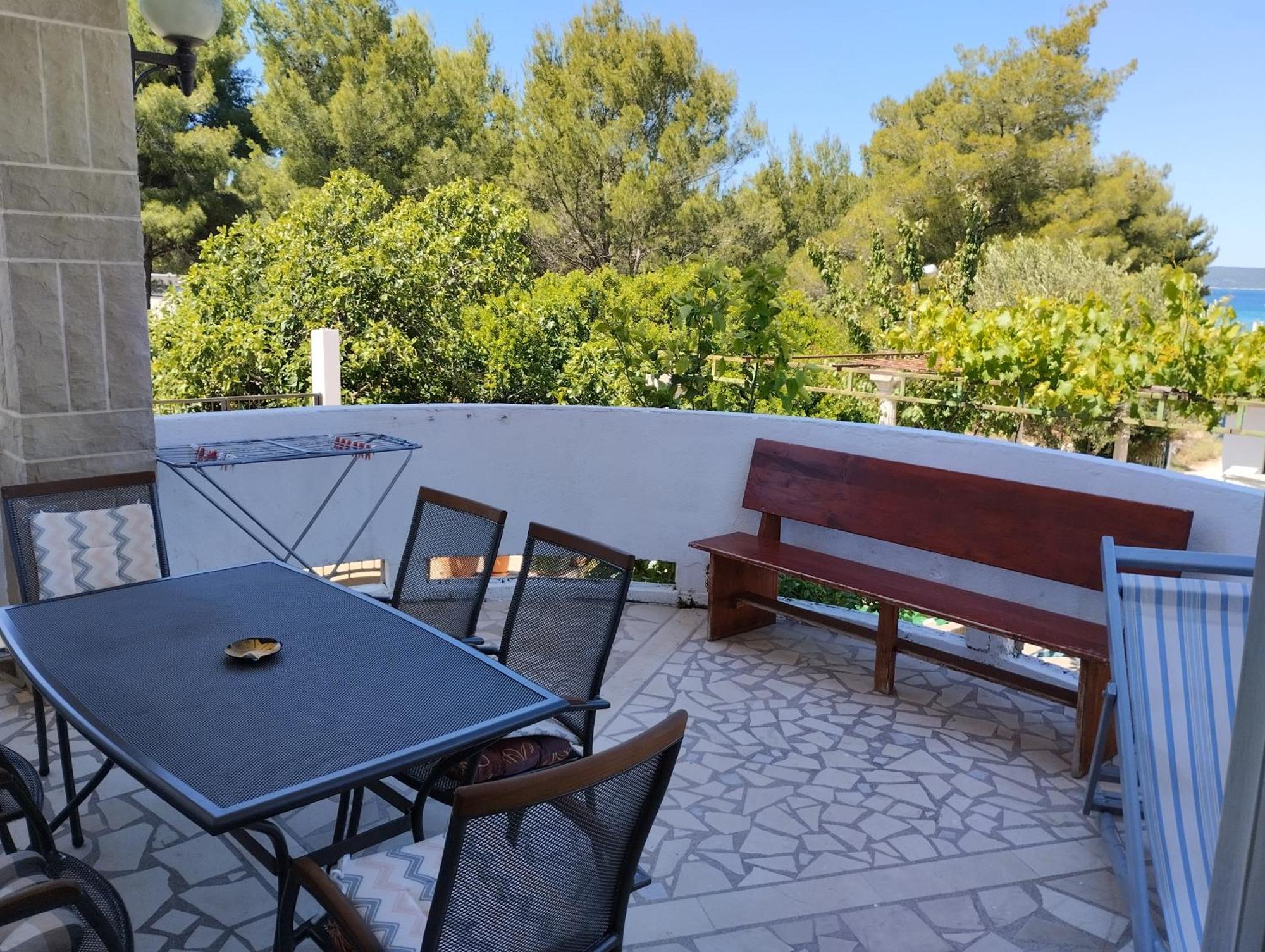 Braco Apartments By The Sea With A Sea View Zaboric Exterior photo